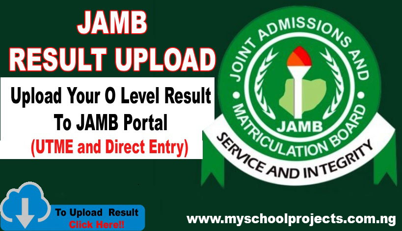 JAMB Result Uploading